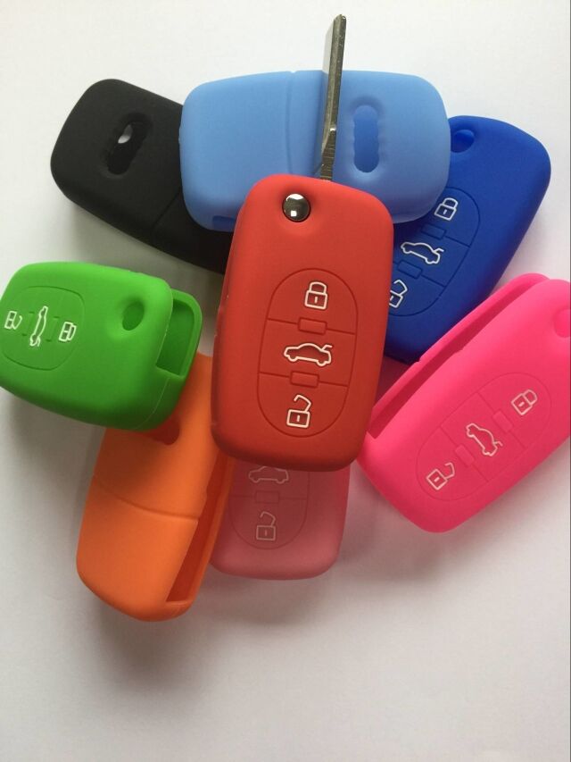 silicone car key cover